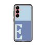 スリムプロテクションプレミアムケース［ オリジナル - initial two tone - E blue ］