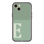 スリムプロテクションプレミアムケース［ オリジナル - initial two tone - E green ］