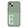 スリムプロテクションプレミアムケース［ オリジナル - initial two tone - E green ］