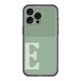 スリムプロテクションプレミアムケース［ オリジナル - initial two tone - E green ］