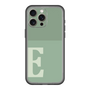スリムプロテクションプレミアムケース［ オリジナル - initial two tone - E green ］