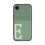 スリムプロテクションプレミアムケース［ オリジナル - initial two tone - E green ］