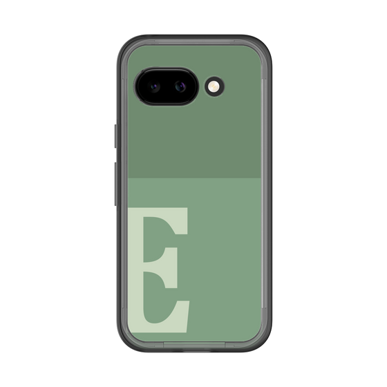 スリムプロテクションプレミアムケース［ オリジナル - initial two tone - E green ］