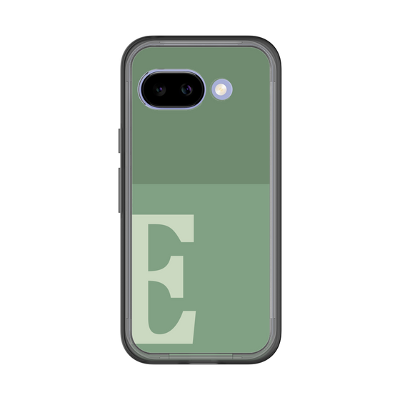 スリムプロテクションプレミアムケース［ オリジナル - initial two tone - E green ］
