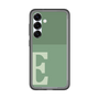 スリムプロテクションプレミアムケース［ オリジナル - initial two tone - E green ］