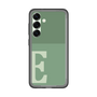 スリムプロテクションプレミアムケース［ オリジナル - initial two tone - E green ］