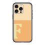 スリムプロテクションプレミアムケース［ オリジナル - initial two tone - F orange ］
