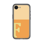 スリムプロテクションプレミアムケース［ オリジナル - initial two tone - F orange ］