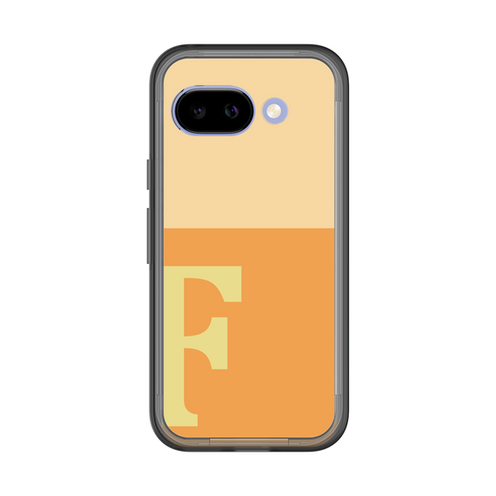 スリムプロテクションプレミアムケース［ オリジナル - initial two tone - F orange ］