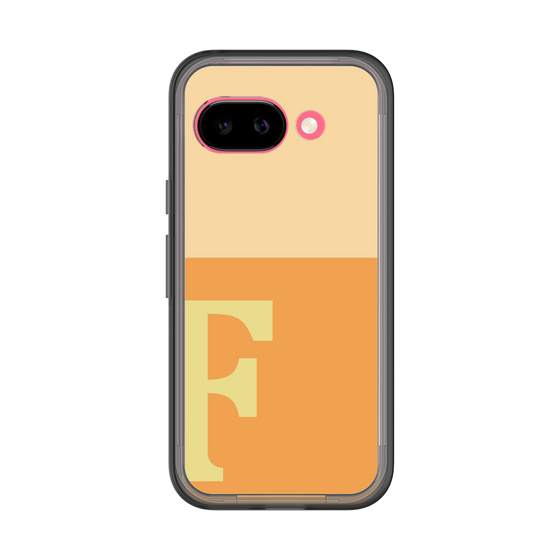 スリムプロテクションプレミアムケース［ オリジナル - initial two tone - F orange ］