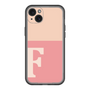 スリムプロテクションプレミアムケース［ オリジナル - initial two tone - F pink ］