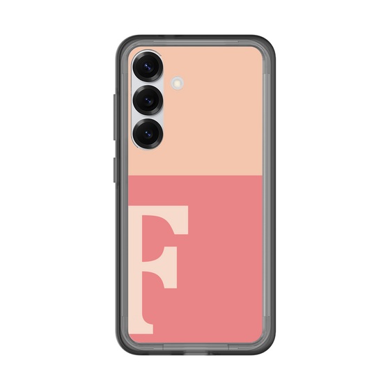 スリムプロテクションプレミアムケース［ オリジナル - initial two tone - F pink ］