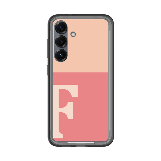 スリムプロテクションプレミアムケース［ オリジナル - initial two tone - F pink ］