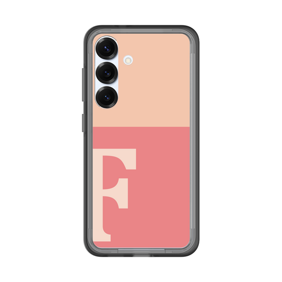 スリムプロテクションプレミアムケース［ オリジナル - initial two tone - F pink ］