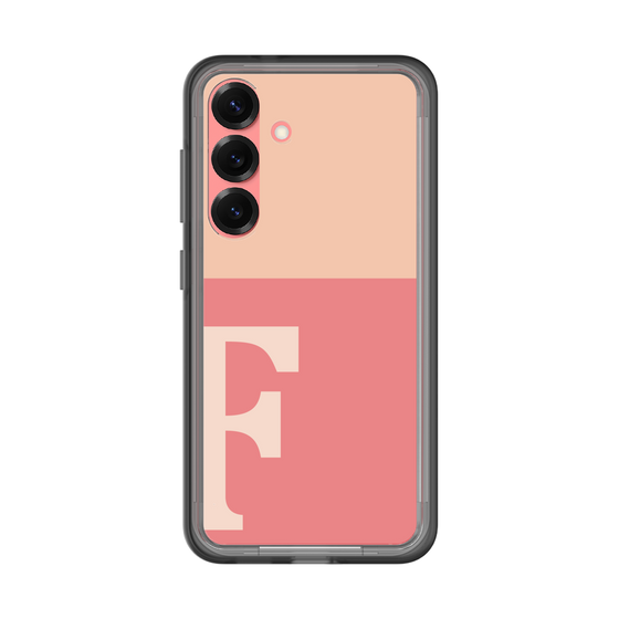 スリムプロテクションプレミアムケース［ オリジナル - initial two tone - F pink ］