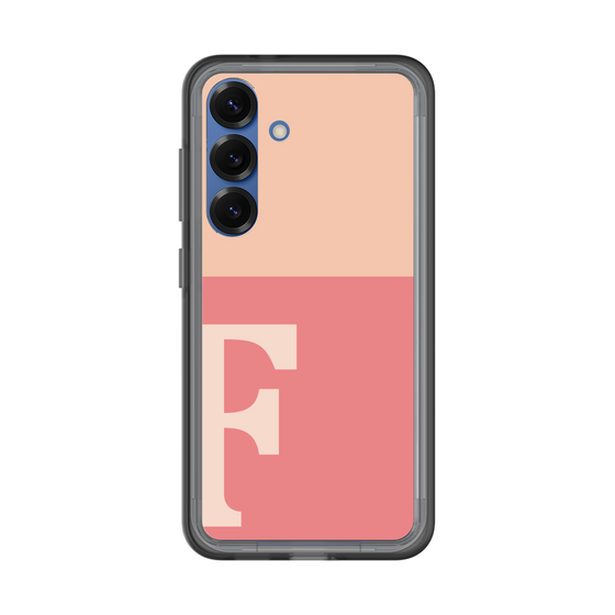 スリムプロテクションプレミアムケース［ オリジナル - initial two tone - F pink ］