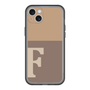 スリムプロテクションプレミアムケース［ オリジナル - initial two tone - F brown ］