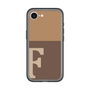 スリムプロテクションプレミアムケース［ オリジナル - initial two tone - F brown ］