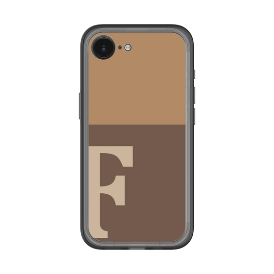 スリムプロテクションプレミアムケース［ オリジナル - initial two tone - F brown ］