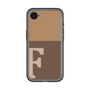 スリムプロテクションプレミアムケース［ オリジナル - initial two tone - F brown ］