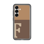 スリムプロテクションプレミアムケース［ オリジナル - initial two tone - F brown ］