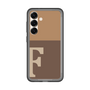 スリムプロテクションプレミアムケース［ オリジナル - initial two tone - F brown ］