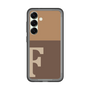 スリムプロテクションプレミアムケース［ オリジナル - initial two tone - F brown ］