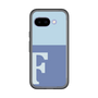 スリムプロテクションプレミアムケース［ オリジナル - initial two tone - F blue ］