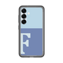 スリムプロテクションプレミアムケース［ オリジナル - initial two tone - F blue ］