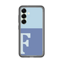 スリムプロテクションプレミアムケース［ オリジナル - initial two tone - F blue ］