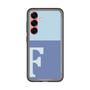 スリムプロテクションプレミアムケース［ オリジナル - initial two tone - F blue ］