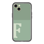 スリムプロテクションプレミアムケース［ オリジナル - initial two tone - F green ］