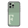 スリムプロテクションプレミアムケース［ オリジナル - initial two tone - F green ］