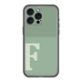 スリムプロテクションプレミアムケース［ オリジナル - initial two tone - F green ］