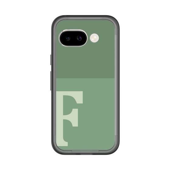 スリムプロテクションプレミアムケース［ オリジナル - initial two tone - F green ］