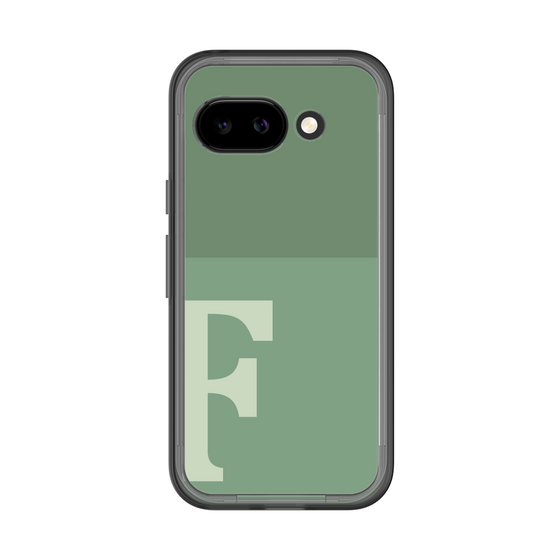 スリムプロテクションプレミアムケース［ オリジナル - initial two tone - F green ］