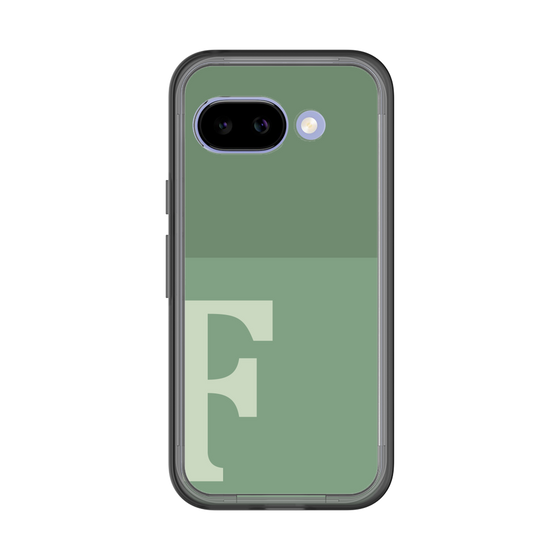 スリムプロテクションプレミアムケース［ オリジナル - initial two tone - F green ］