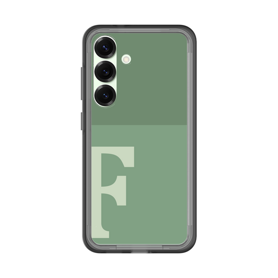 スリムプロテクションプレミアムケース［ オリジナル - initial two tone - F green ］