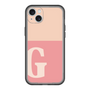 スリムプロテクションプレミアムケース［ オリジナル - initial two tone - G pink ］