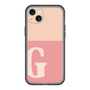 スリムプロテクションプレミアムケース［ オリジナル - initial two tone - G pink ］
