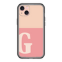 スリムプロテクションプレミアムケース［ オリジナル - initial two tone - G pink ］
