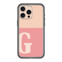 スリムプロテクションプレミアムケース［ オリジナル - initial two tone - G pink ］