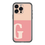 スリムプロテクションプレミアムケース［ オリジナル - initial two tone - G pink ］