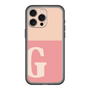 スリムプロテクションプレミアムケース［ オリジナル - initial two tone - G pink ］