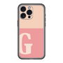 スリムプロテクションプレミアムケース［ オリジナル - initial two tone - G pink ］