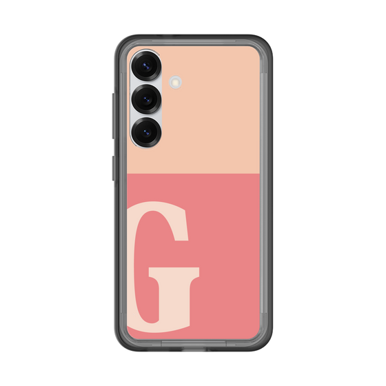 スリムプロテクションプレミアムケース［ オリジナル - initial two tone - G pink ］