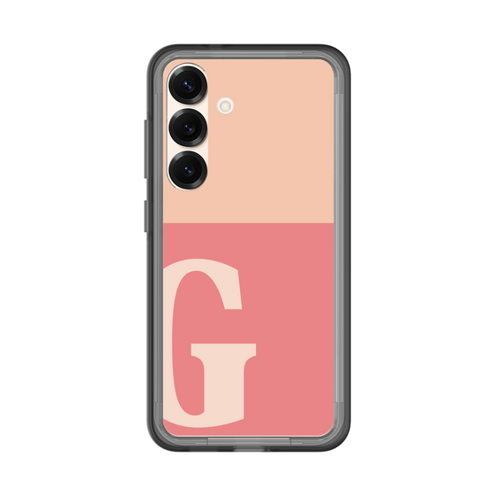スリムプロテクションプレミアムケース［ オリジナル - initial two tone - G pink ］