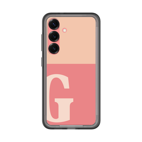 スリムプロテクションプレミアムケース［ オリジナル - initial two tone - G pink ］