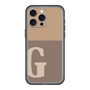 スリムプロテクションプレミアムケース［ オリジナル - initial two tone - G brown ］