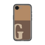 スリムプロテクションプレミアムケース［ オリジナル - initial two tone - G brown ］
